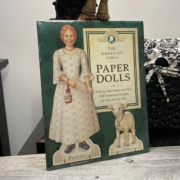 American Girl Other - 1992 Vintage The American Girls Felicity Paper Dolls!